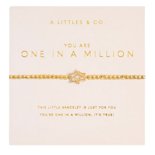 YOU ARE ONE IN A MIL BRACELET