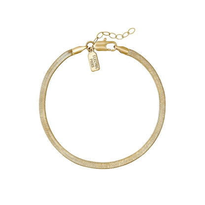 PYTHON BRACELET GOLD