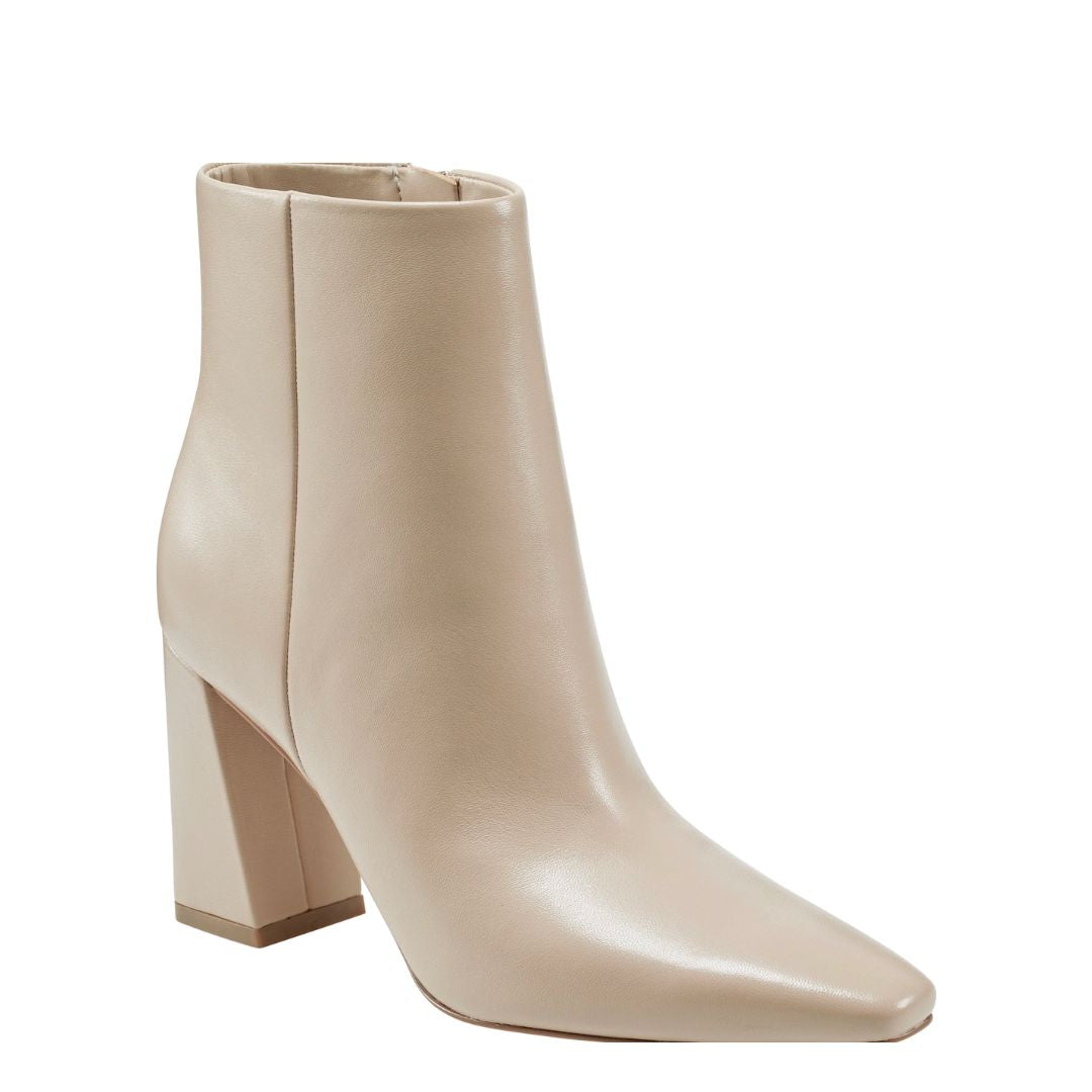 YANARA HEELED BOOTIE LIGHT NATURAL