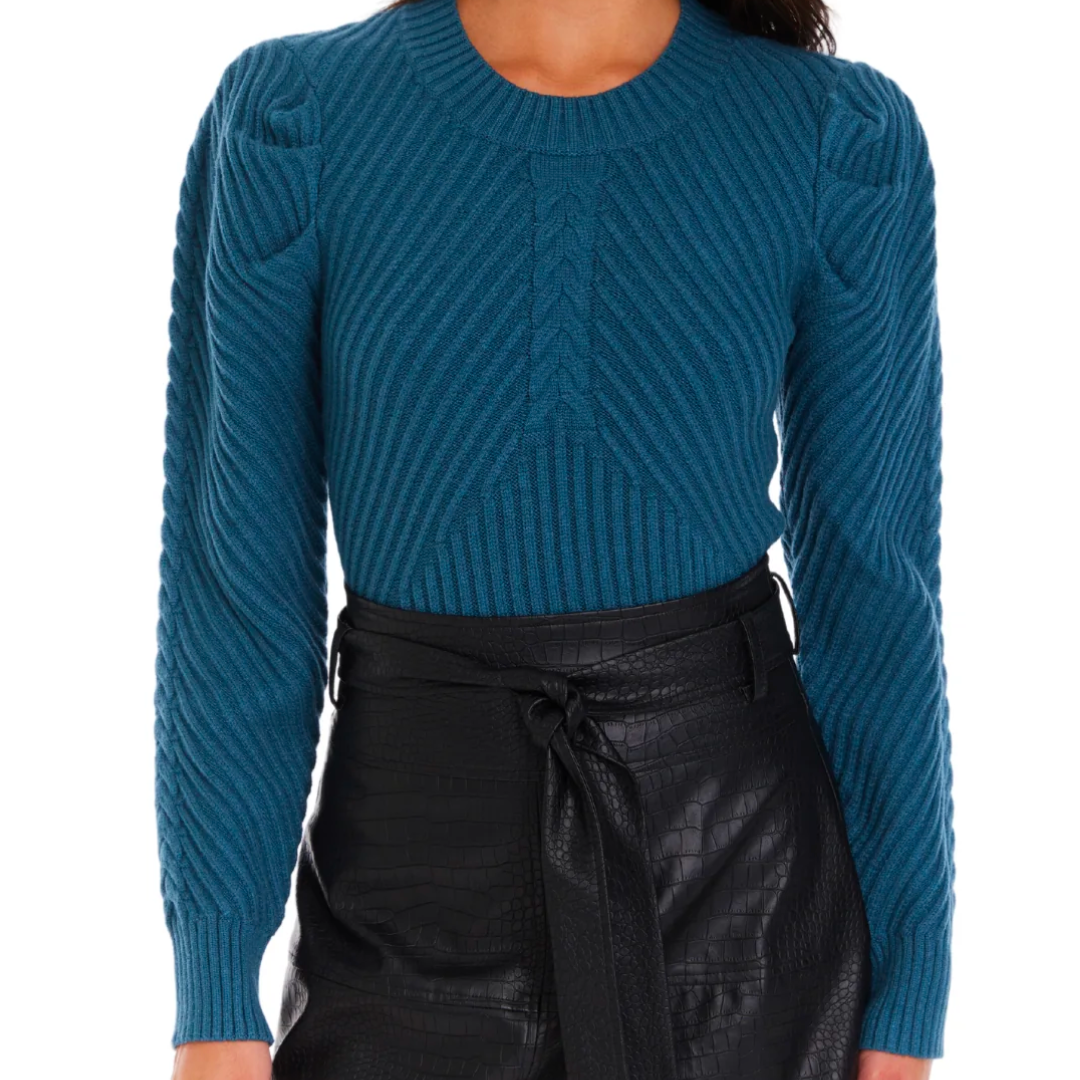 CECILE SWEATER TEAL