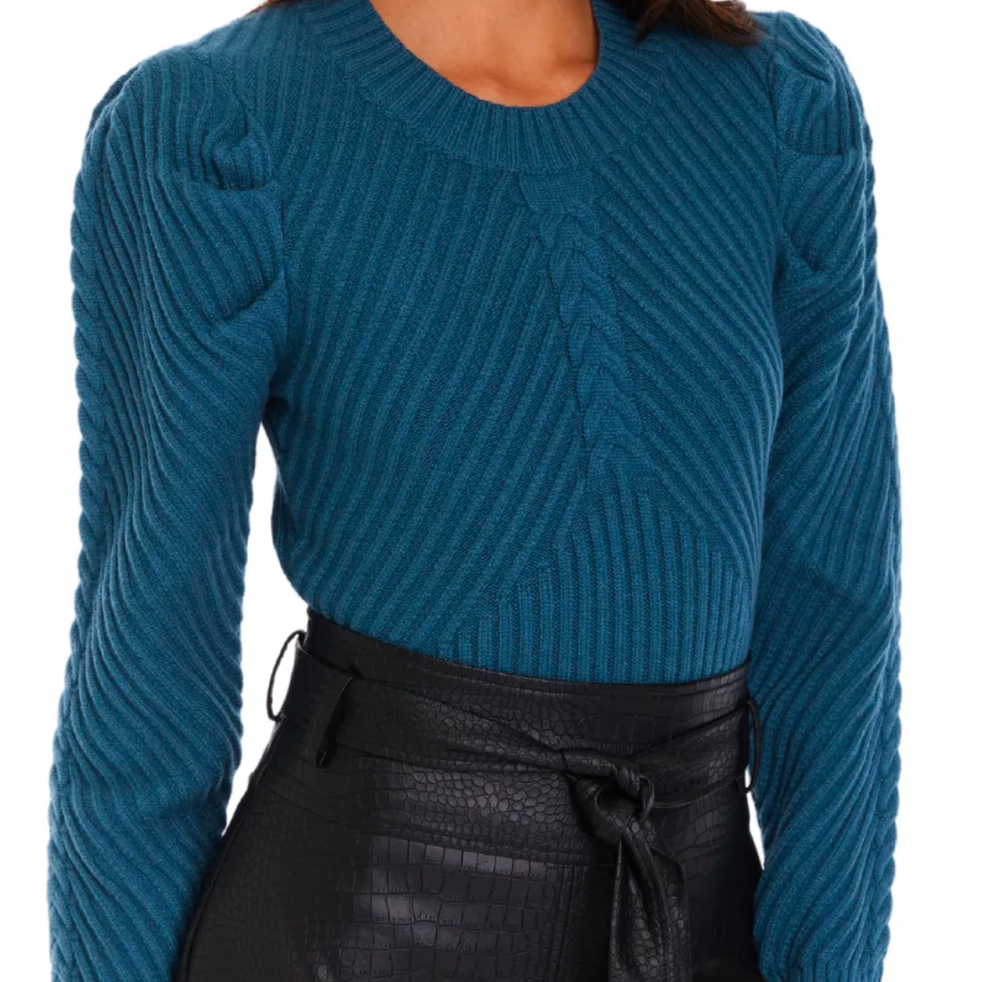 CECILE SWEATER TEAL