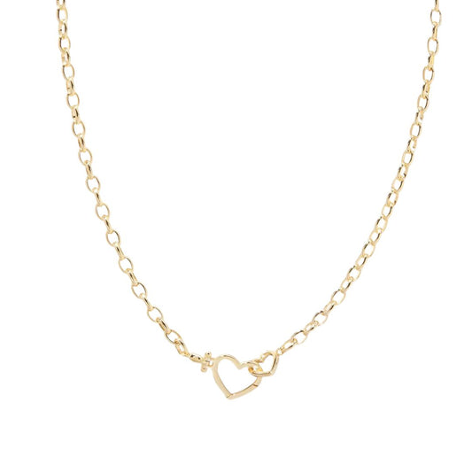 PARKER HEART NECKLACE GOLD