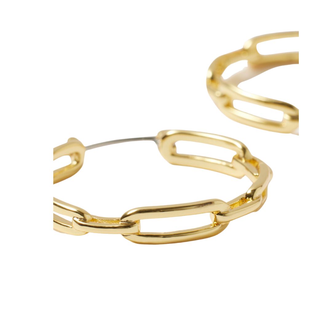 PARKER LINK HOOPS GOLD