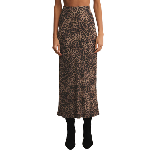 IZABEL LEOPARD SKIRT