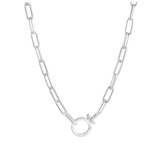 PARKER NECKLACE SILVER