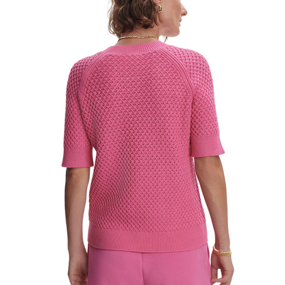 LUCY KNIT TOP IBIS ROSE