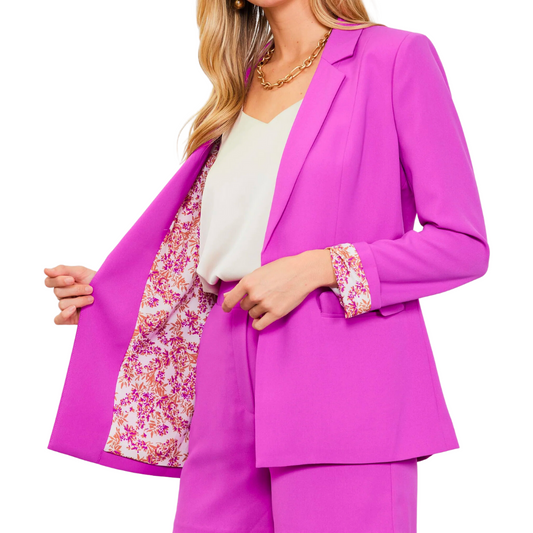 WELT POCKET BLAZER MULBERRY