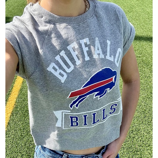 BILLS RAGLAN FLC TANK HEATHER GREY