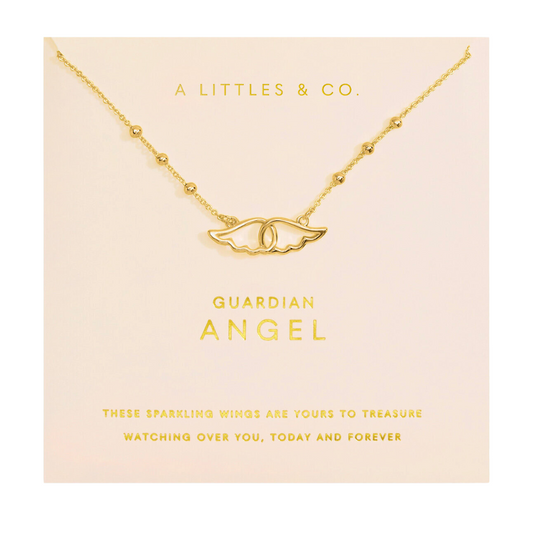 GUARDIAN ANGEL NECKLACE GOLD