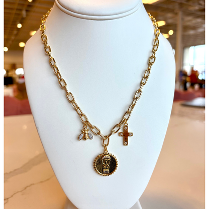 18" HERITAGE LET GO, BEE, CROSS