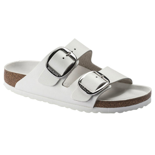 ARIZONA BIG BUCKLE SANDAL WHITE