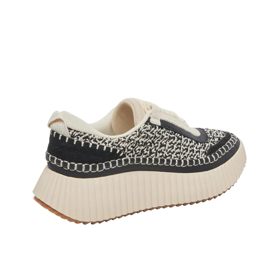 DOLEN KNIT SNEAKER WHITE / BLACK