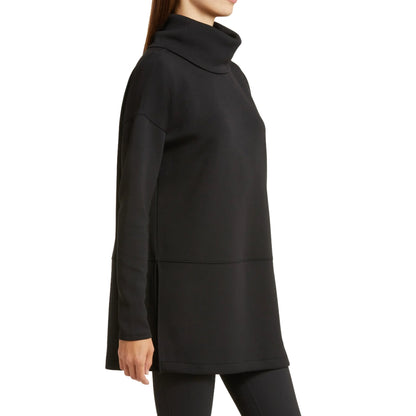 AIRESSENTIALS TURTLENECK TUNIC BLACK