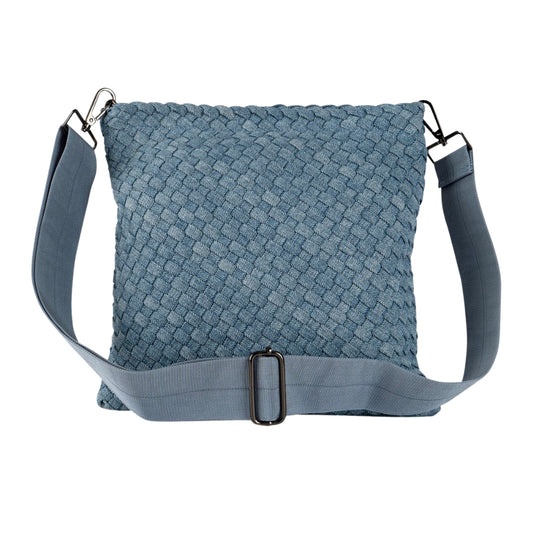 VAL MONTREAL CONVERTIBLE WOVEN CROSSBODY