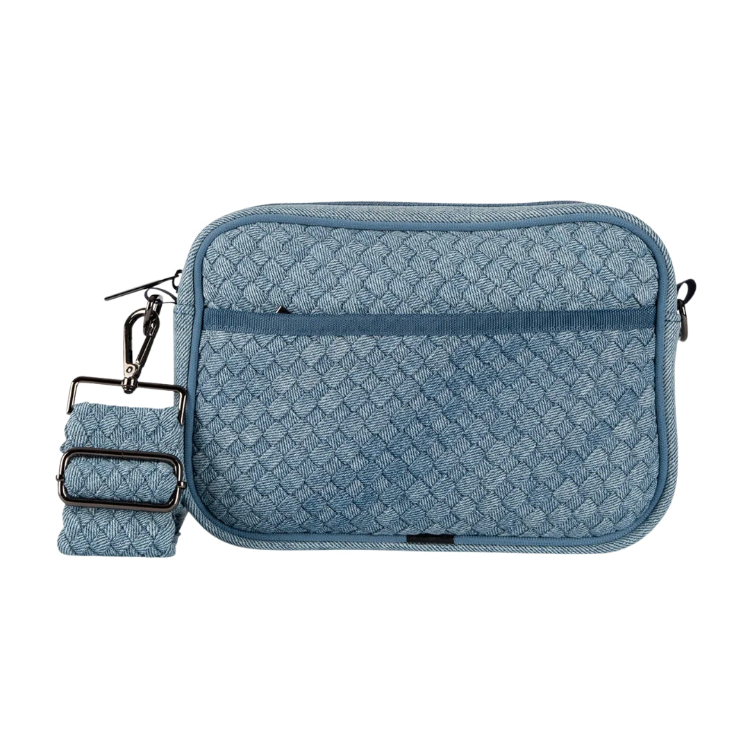 DREW MONTREAL WOVEN CROSSBODY