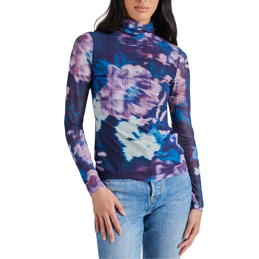 FIONA TOP MEDIEVAL BLUE