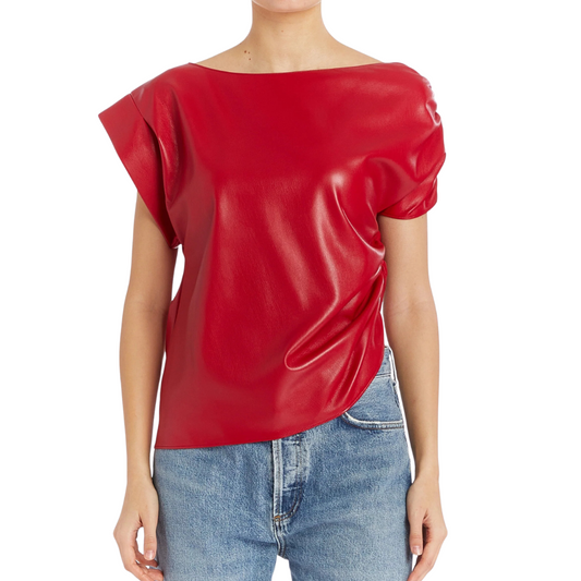 ELROY TOP SCARLET