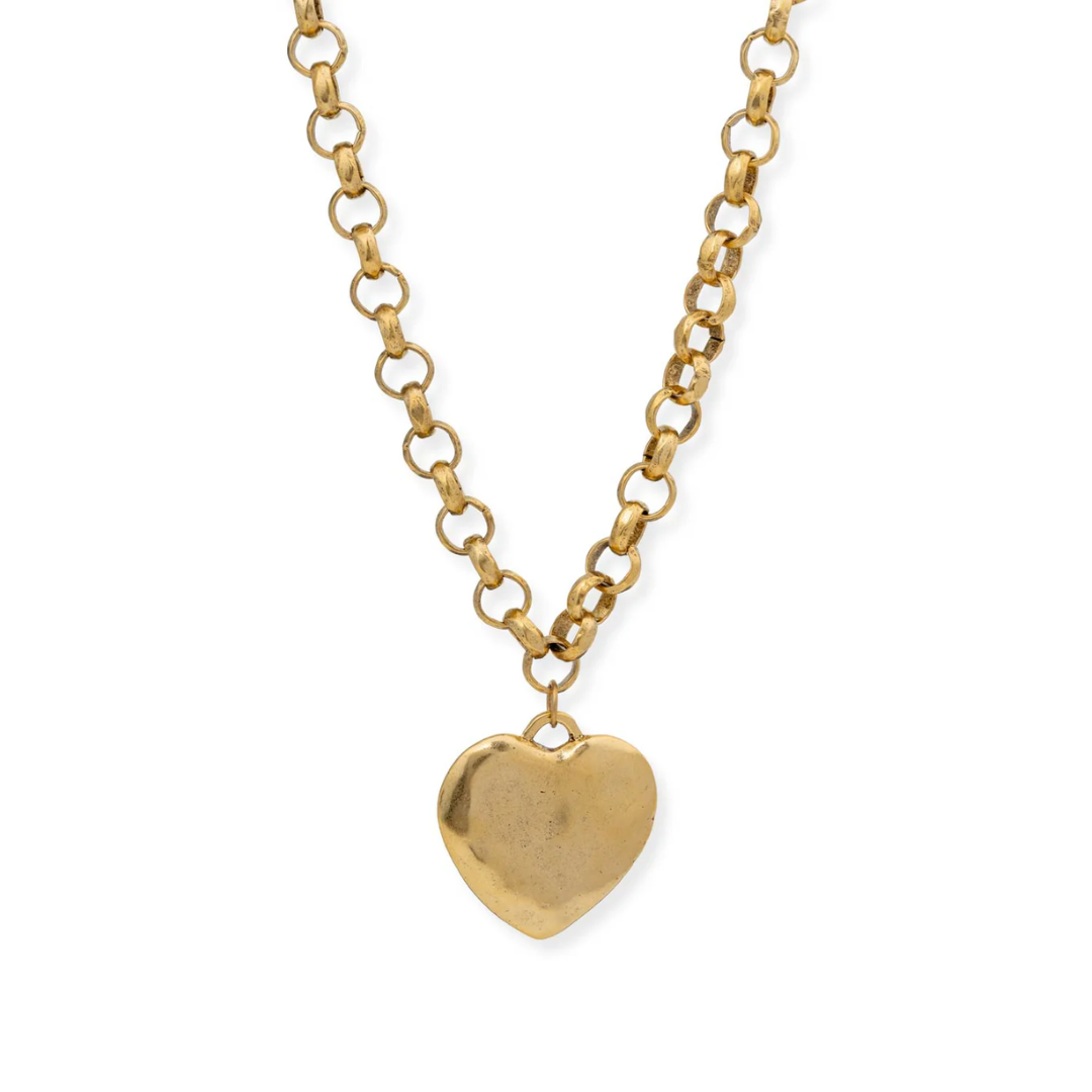 PUFFY HEART NECKLACE