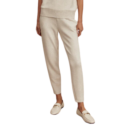 SLIM PANT 25" IVORY MARL