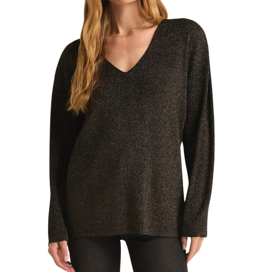 GOLDIE V NECK SWEATER