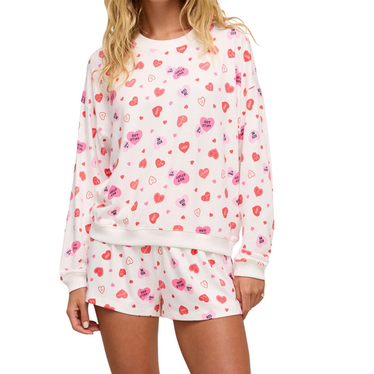 VALENTINE LONG SLEEVE TOP