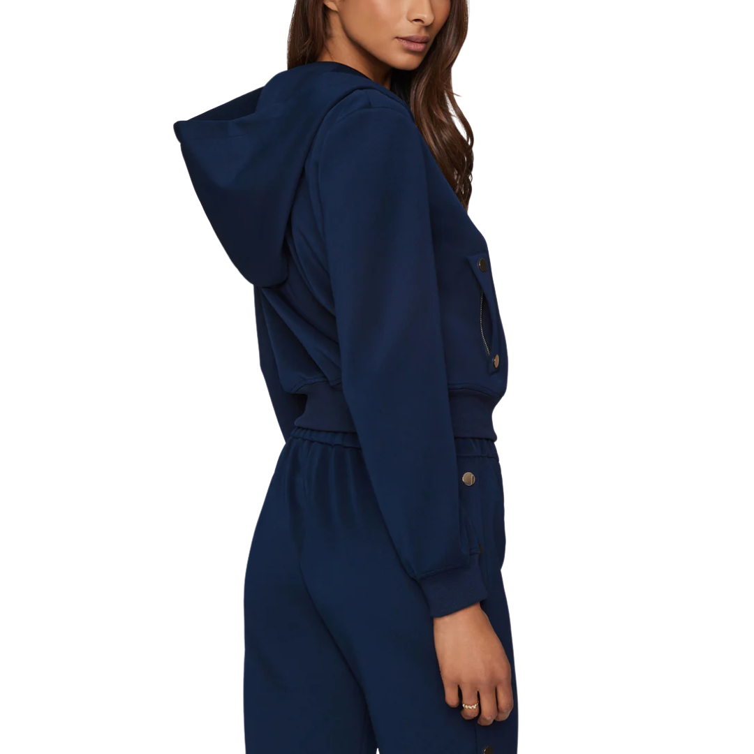 ZIRA SCUBA HOODIE NAVY