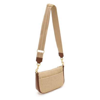 PRIMA DONNA PURSE DUNE RAFFIA