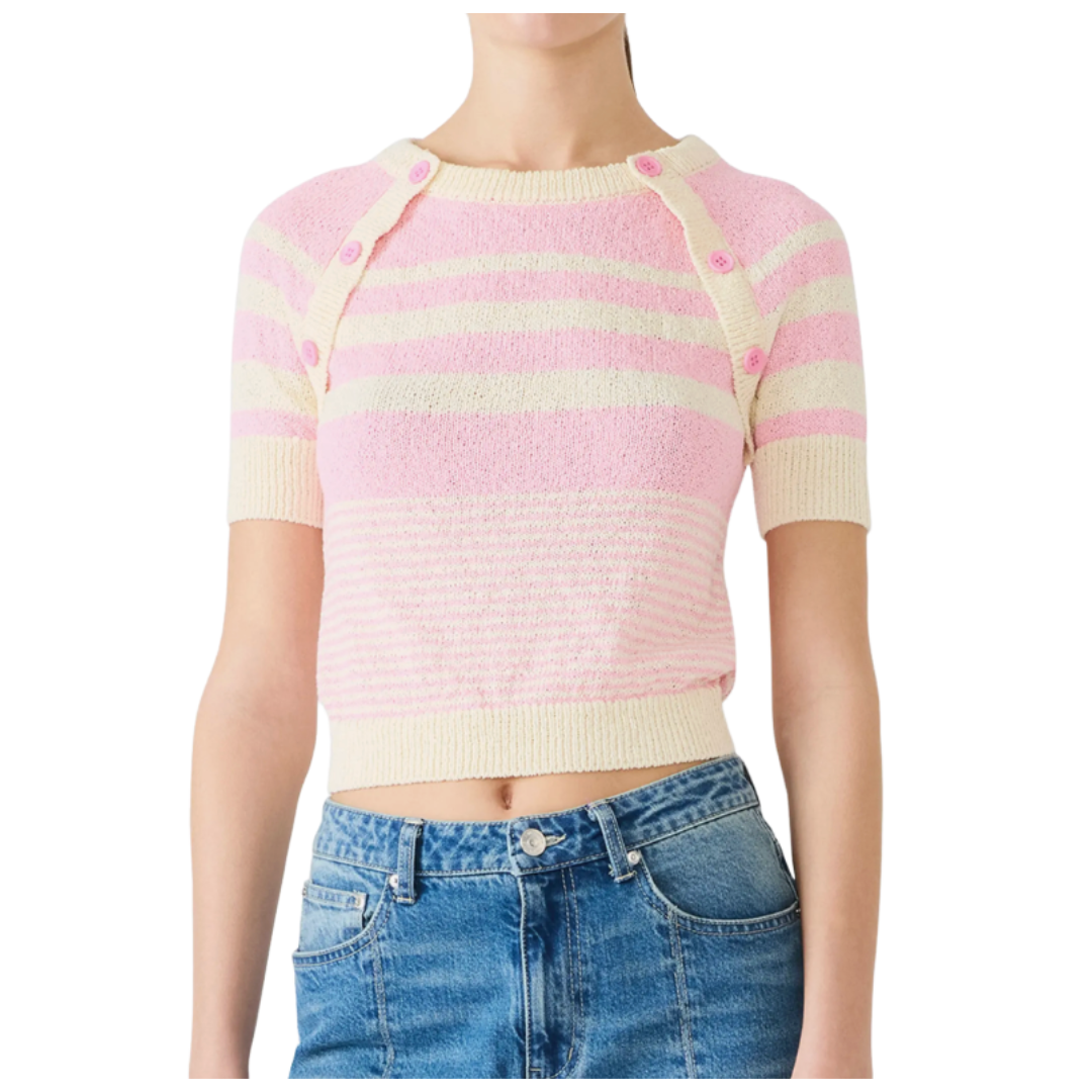 RAYNA SWEATER PINK TAFFY