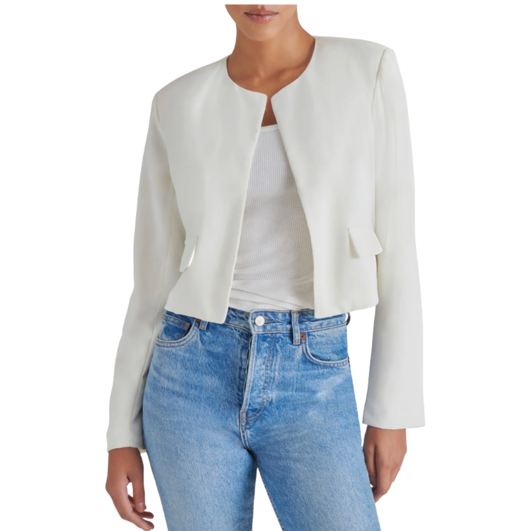 SERENA BLAZER WHITE