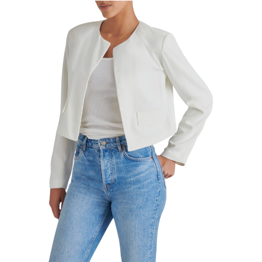 SERENA BLAZER WHITE