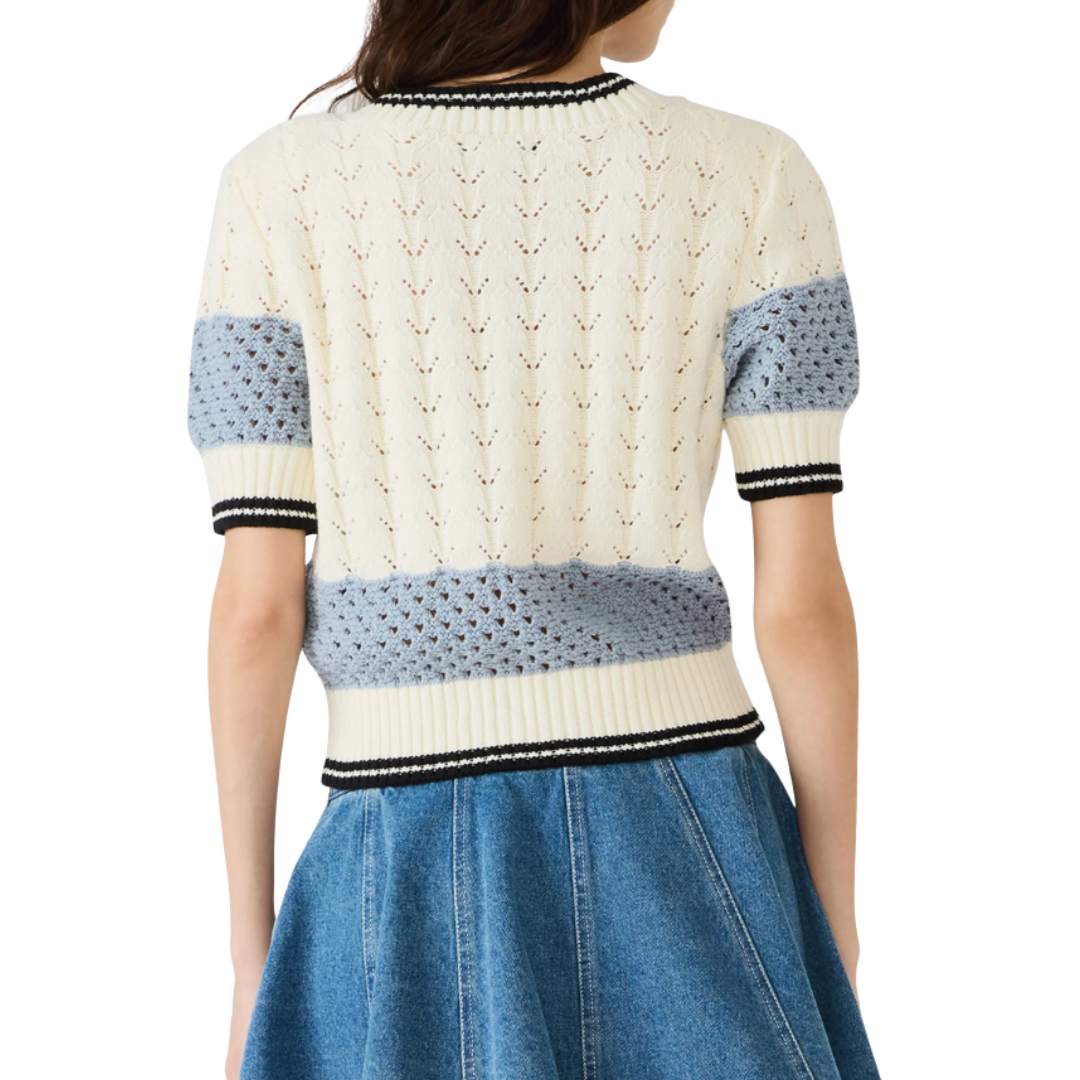 FIONA SWEATER CARDIGAN BLUE