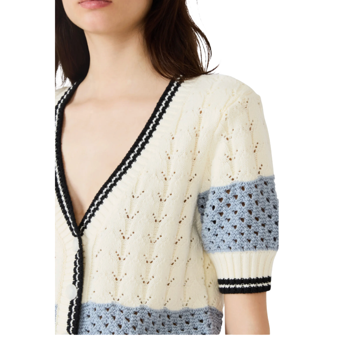 FIONA SWEATER CARDIGAN BLUE