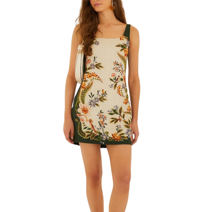 NATURE SAND MINI DRESS