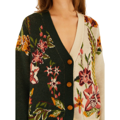 NATURE SAND KNIT CARDIGAN