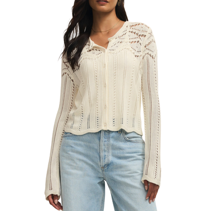 ALYCIA CROCHET SWEATER