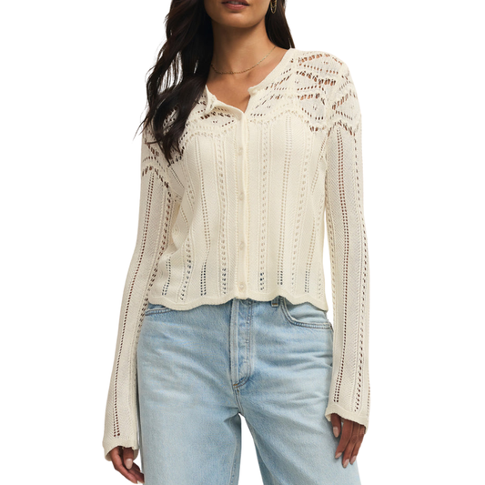 ALYCIA CROCHET SWEATER