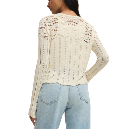 ALYCIA CROCHET SWEATER