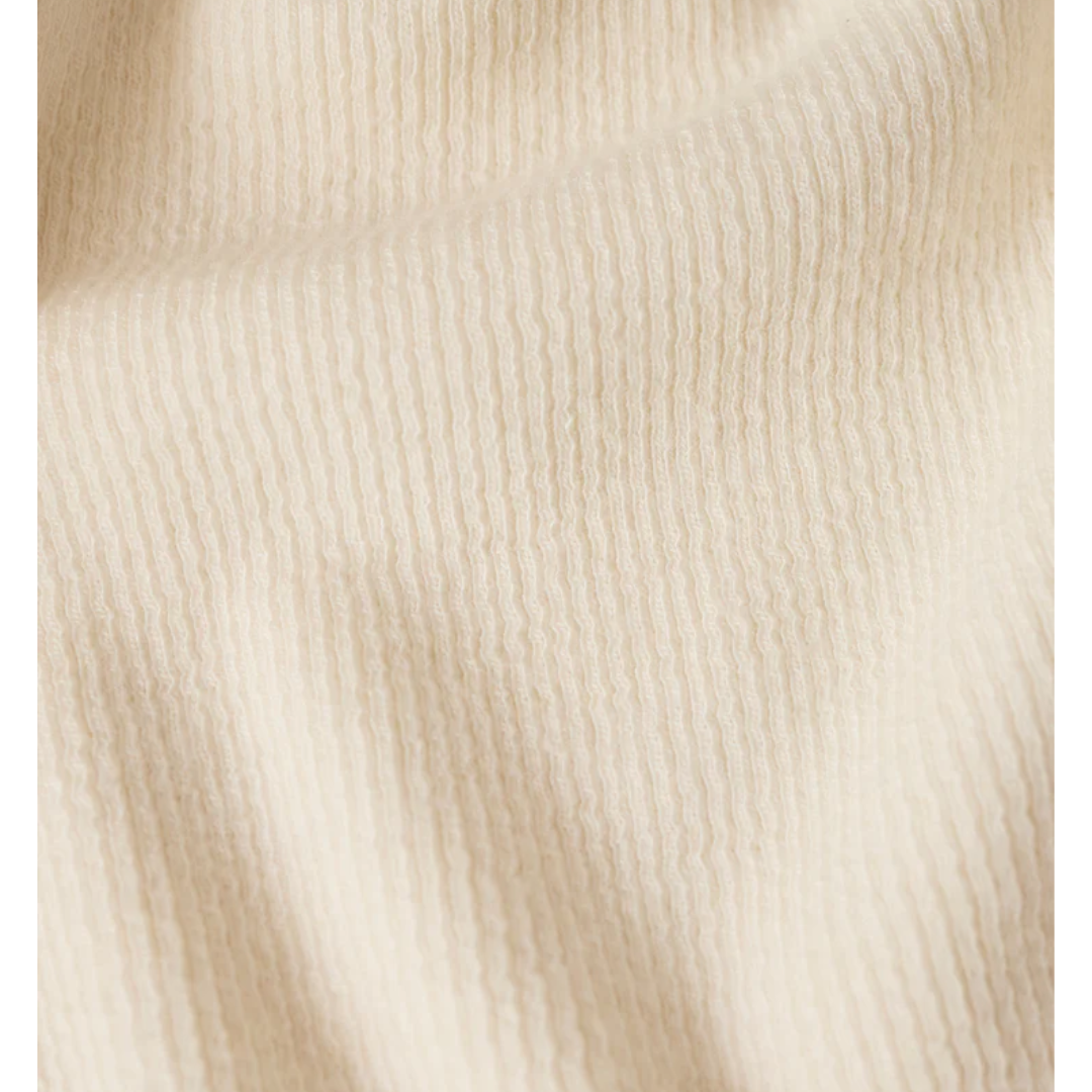 RANAE RIB SHORT SLEEVE TOP CLOUD