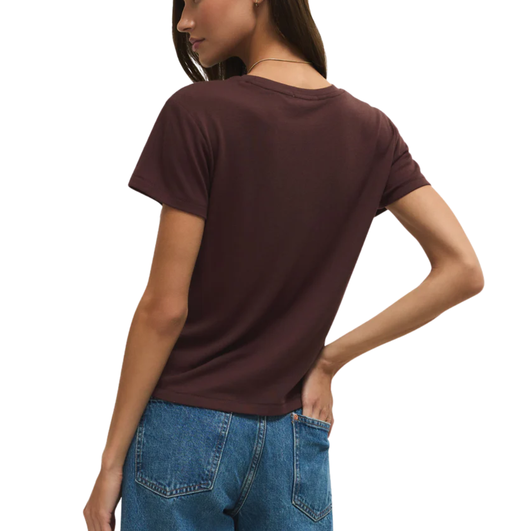 TOURIST TEE CHOCOLATE CHERRY