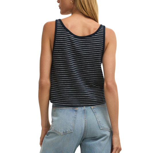 YARELI STRIPED TANK ECLIPSE