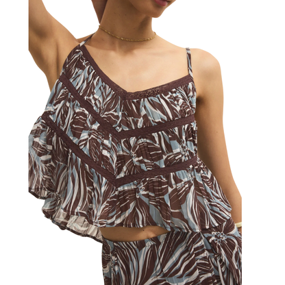 CASEY ZINN FLORAL TANK TOP