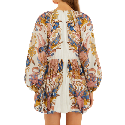 SEA GARDEN MINI BUBBLE DRESS
