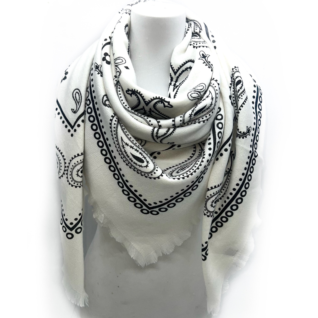 CHLOÉ BANDANA SCARF MOLE