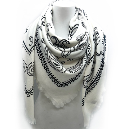 CHLOÉ BANDANA SCARF MOLE