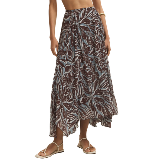 VITORIA ZINN FLORAL MAXI SKIRT