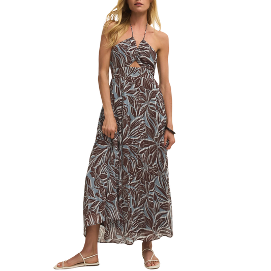 LANIE ZINN FLORAL MAXI DRESS