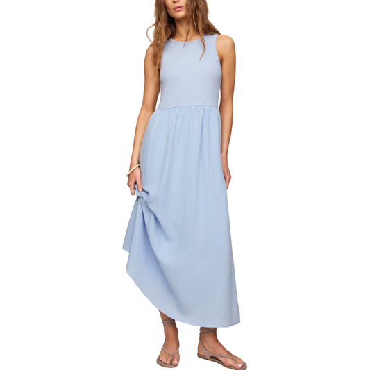 CHARLOTTE MIDI DRESS BLUE LIGHT