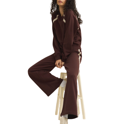 ALL AROUND SWEATSHIRT CHOCOLATE CHERRY