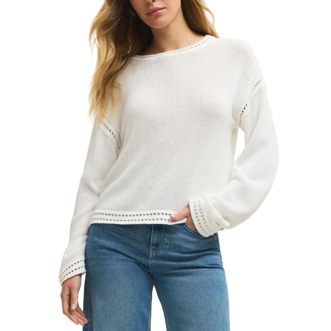 BELLAMI SWEATER WHITE