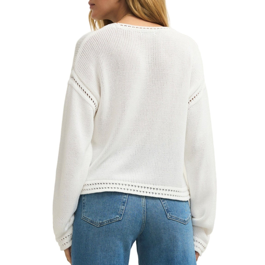 BELLAMI SWEATER WHITE